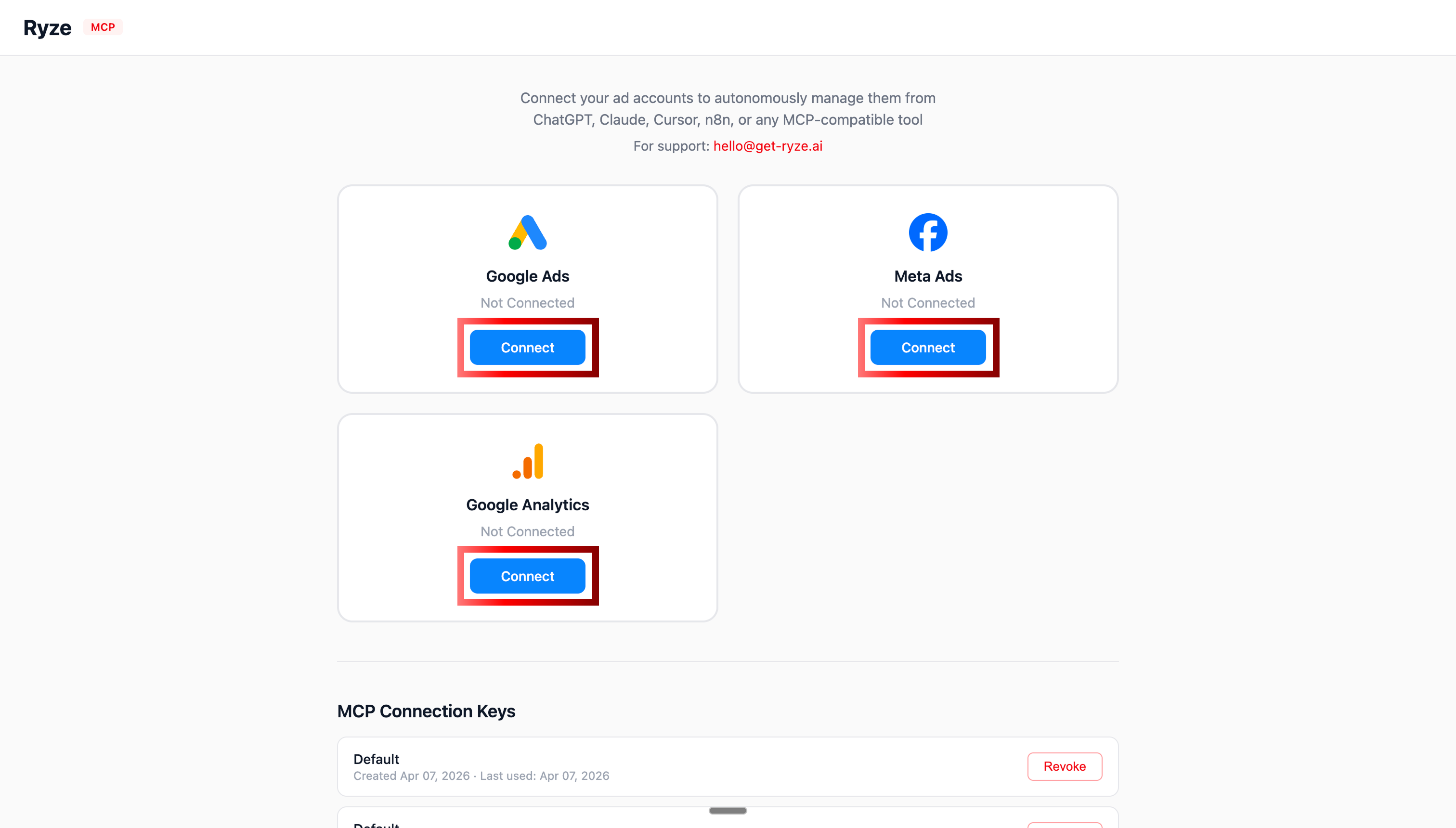 Autenticación OAuth para conectar cuenta de Meta Ads a Claude AI